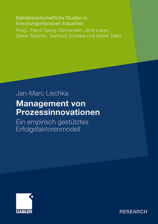 Management von Prozessinnovationen - Jan-Marc Lischka