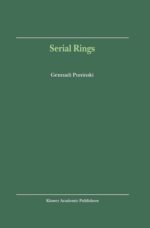 Serial Rings - G. Puninski