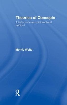 Theories of Concepts - Morris Weitz