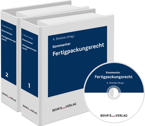 Kommentar Fertigpackungsrecht - Dipl.-Ing. Sigurd Reinhard, Dr. Boris Riemer, Dr. Alexander Liebegall, Rainer Lindemann