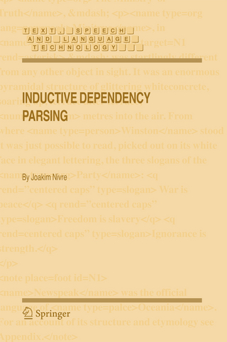Inductive Dependency Parsing - Joakim Nivre