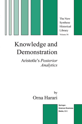 Knowledge and Demonstration - Orna Harari