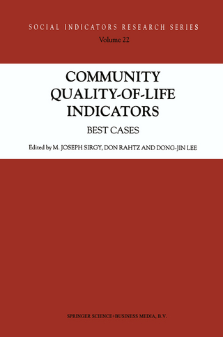 Community Quality-of-Life Indicators - M. Joseph Sirgy; Don Rahtz; Dong-Jin Lee