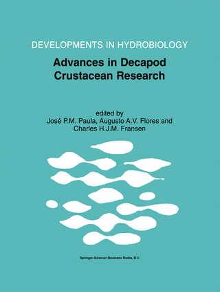 Advances in Decapod Crustacean Research - José P.M. Paula; Augusto A.V. Flores; Charles H.J.M. Fransen
