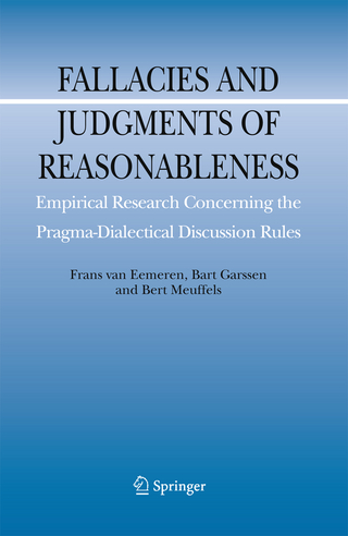 Fallacies and Judgments of Reasonableness - Frans H. Van Eemeren; Bart Garssen; Bert Meuffels