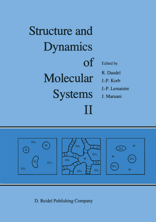 Structure and Dynamics of Molecular Systems - R. Daudel; J.P. Korb; J.P. Lemaistre; J. Maruani