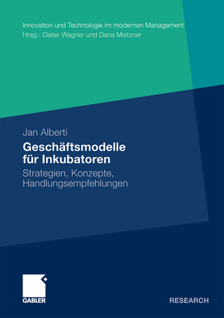 Geschäftsmodelle für Inkubatoren - Jan Alberti