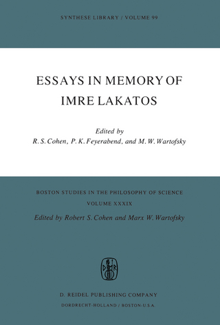 Essays in Memory of Imre Lakatos - Robert S. Cohen; P.K. Feyerabend; Marx W. Wartofsky