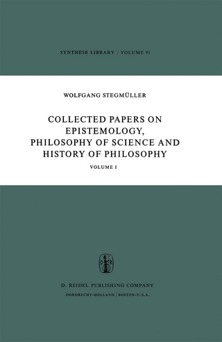 Collected Papers on Epistemology, Philosophy of Science and History of Philosophy - W. Stegmüller