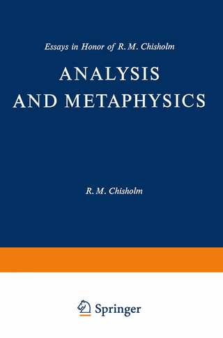 Analysis and Metaphysics - Keith Lehrer