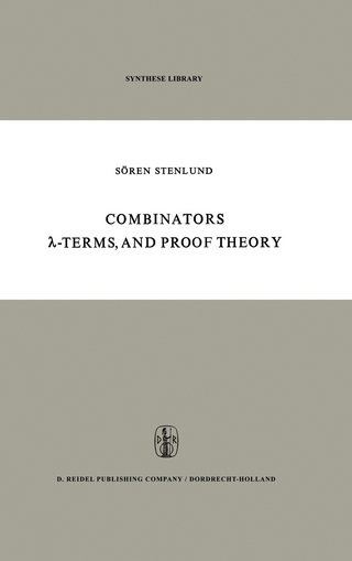 Combinators,  -Terms and Proof Theory - S. Stenlund