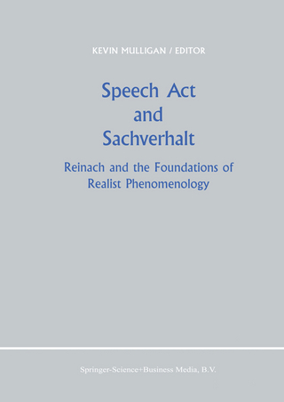 Speech Act and Sachverhalt - K. Mulligan
