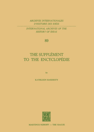 The Supplement to the Encyclopedie - Kathleen Hardesty