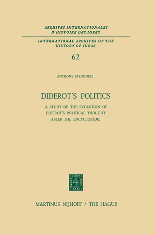 Diderot's Politics - Antony Strugnell