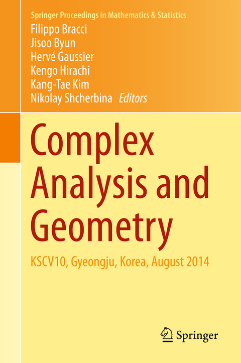 Complex Analysis and Geometry - 