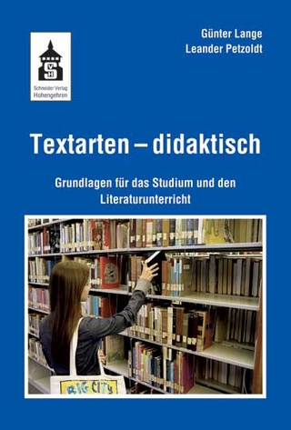 Textarten - didaktisch - Günter Lange; Leander Petzoldt