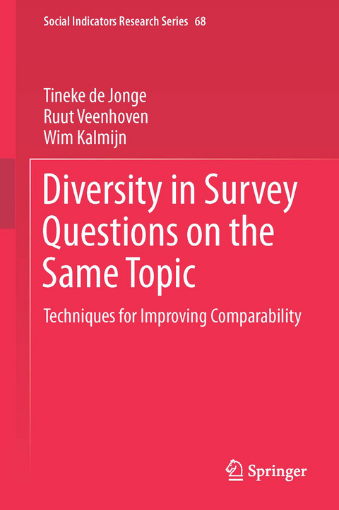 Diversity in Survey Questions on the Same Topic - Tineke de Jonge, Ruut Veenhoven, Wim Kalmijn
