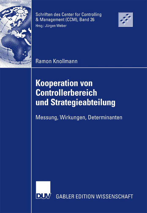 Kooperation von Controllerbereich und Strategieabteilung - Ramon Knollmann