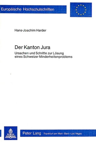 Der Kanton Jura - Hans-Joachim Harder