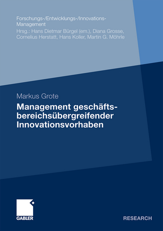 Management geschäftsbereichsübergreifender Innovationsvorhaben - Markus Grote