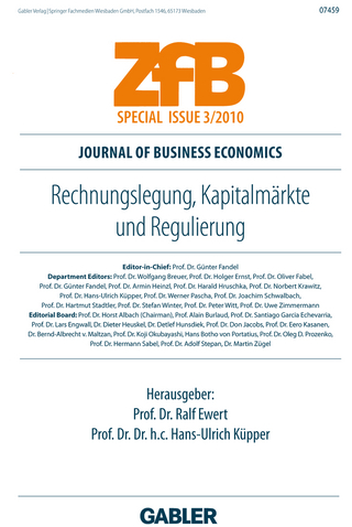 Rechnungslegung, Kapitalmärkte und Regulierung - Ralf Ewert; Hans-Ulrich Küpper