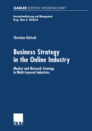 Business Strategy in the Online Industry - Christian Göttsch