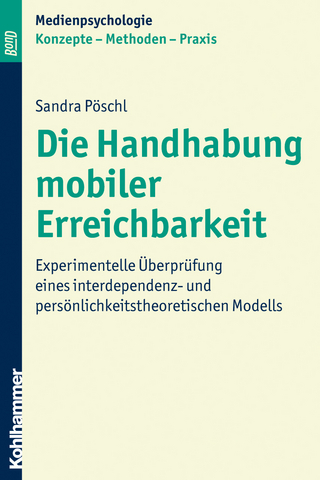 Die Handhabung mobiler Erreichbarkeit - Sandra Pöschl
