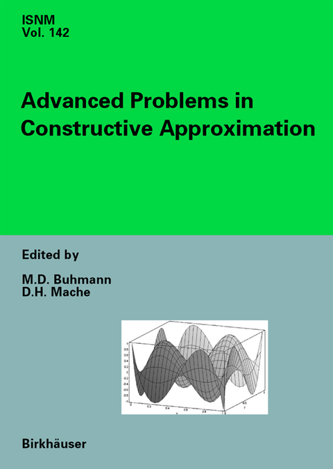 Advanced Problems in Constructive Approximation - 