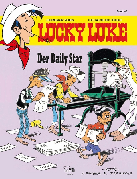 Lucky Luke 45 -  Morris, Xavier Fauche, Jean Léturgie