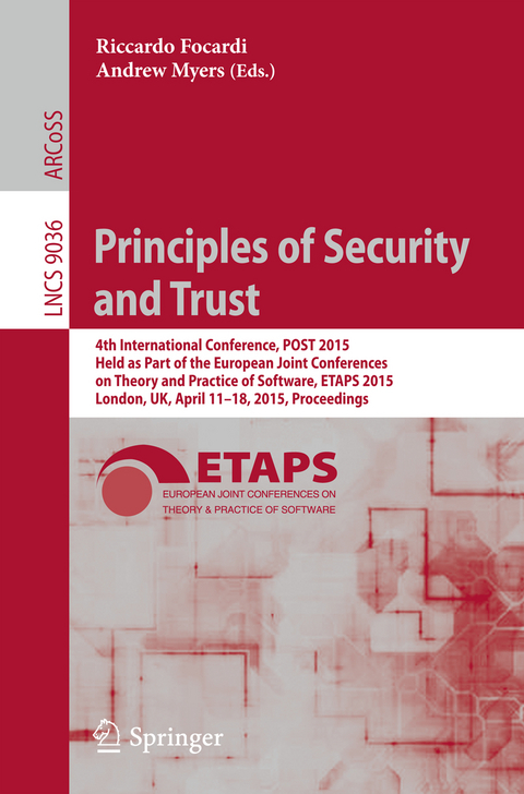 Principles of Security and Trust - 