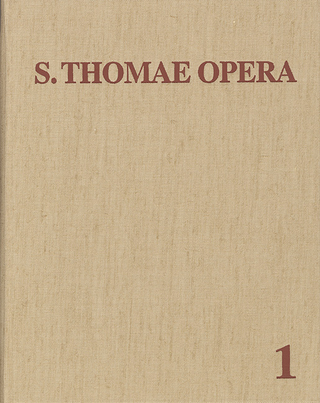 Thomas von Aquin: Opera Omnia / ut sunt in Indice Thomistico; additis 61 scriptis ex aliis medii aevi auctoribus - Thomas von Aquin; Roberto Busa