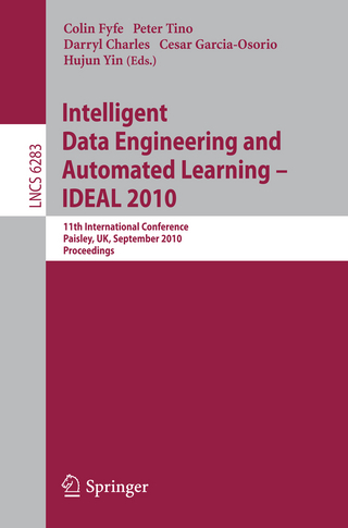 Intelligent Data Engineering and Automated Learning -- IDEAL 2010 - Colin Fyfe; Peter Tino; Darryl Charles; Cesar Garcia Osorio; Hujun Yin
