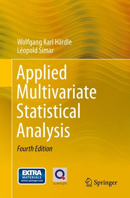 Applied Multivariate Statistical Analysis - Wolfgang Karl Härdle, Léopold Simar