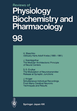 Reviews of Physiology, Biochemistry and Pharmacology - R. H. Adrian; H. zur Hausen; E. Helmreich; H. Holzer; R. Jung; R. J. Linden; P. A. Miescher; J. Piiper; H. Rasmussen; U. Trendelenburg; K. Ullrich; W. Vogt; A. Weber