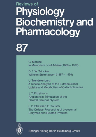 Reviews of Physiology, Biochemistry and Pharmacology - R. H. Adrian; E. Helmreich; H. Holzer; R. Jung; O. Krayer; R. J. Linden; F. Lynen; P. A. Miescher; J. Piiper; H. Rasmussen; A. E. Renold; U. Trendelenburg; K. Ullrich; W. Vogt; A. Weber