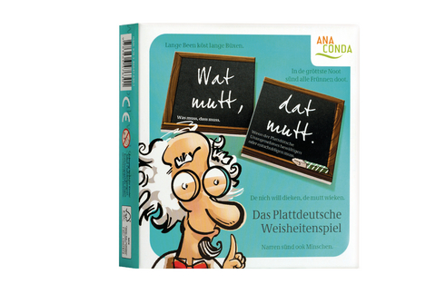 Wat mutt, dat mutt - Das Plattdeutsche Weisheitenspiel - Michael Schmitz, Roland Pecher