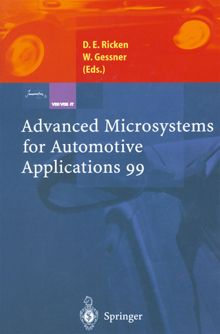 Advanced Microsystems for Automotive Applications 99 - Detlef E. Ricken; Wolfgang Gessner