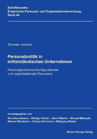 Personalpolitik in mittelständischen Unternehmen - Thorsten Jochims