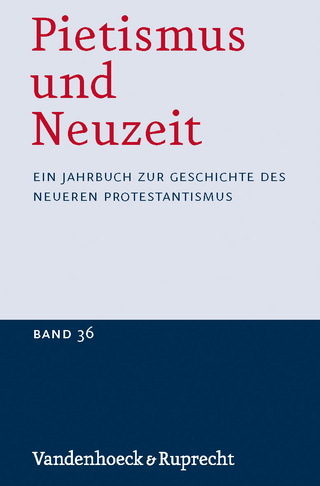 Pietismus und Neuzeit Band 36 ? 2010 - Udo Sträter