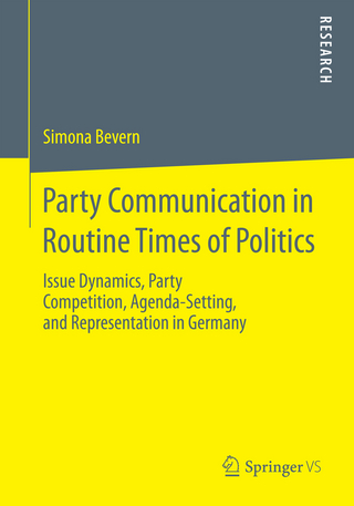 Party Communication in Routine Times of Politics - Simona Bevern