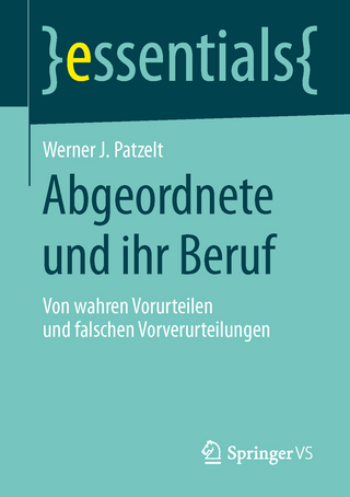 Abgeordnete und ihr Beruf - Werner J. Patzelt