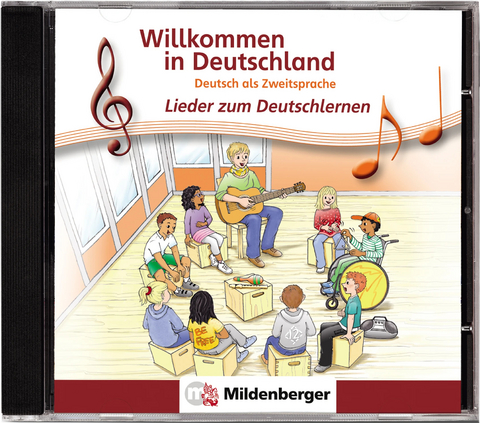 Willkommen in Deutschland – Lieder zum Deutschlernen, CD - Hartmut Quiring