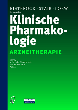 Klinische Pharmakologie - N. Rietbrock; A.H. Staib; D. Loew