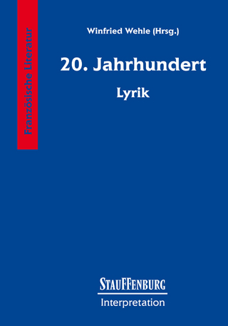 20. Jahrhundert - Lyrik - Winfried Wehle