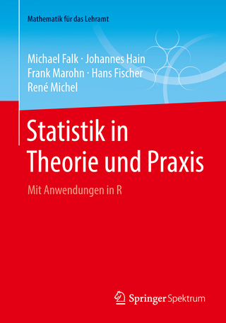 Statistik in Theorie und Praxis - Michael Falk; Johannes Hain; Frank Marohn; Hans Fischer; René Michel