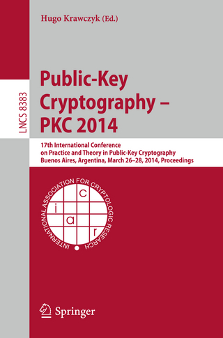 Public-Key Cryptography -- PKC 2014 - Hugo Krawczyk