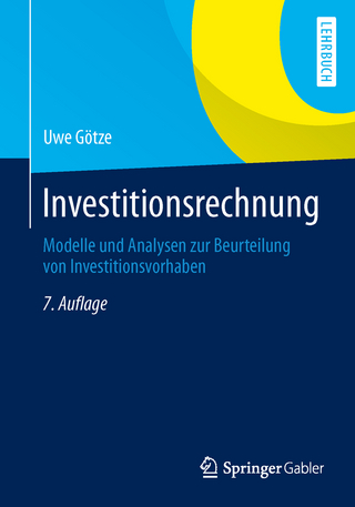 Investitionsrechnung - Uwe Götze