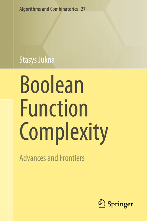 Boolean Function Complexity - Stasys Jukna