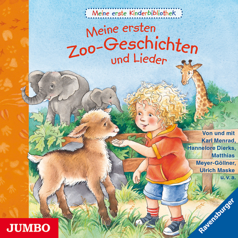 Meine erste Kinderbibliothek.Meine ersten Zoo-Geschichten und Lieder - Hannelore Dierks