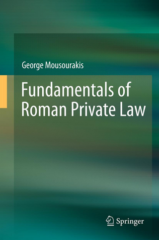 Fundamentals of Roman Private Law - George Mousourakis